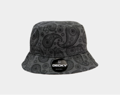 Paisley Sun Fisherman Bucket Hat Bandana Print Cap Unisex 