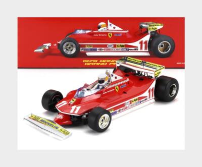 1:18 BURAGO Ferrari F1 312T4 #11 Winner Monaco Gp Scheckter