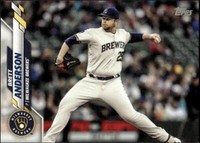 2020 Topps Mini - Brett Anderson #U-275