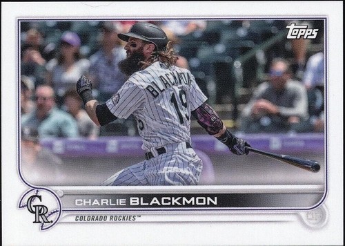 2022 Topps Mini - Charlie Blackmon #352