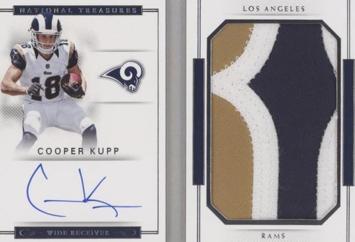 2017 Panini National Treasures Cooper Kupp #RJB-CK