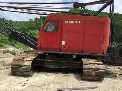 1960 Link-Belt LS-108 Crane, 45 Ton Capacity, 100' Boom, Certified