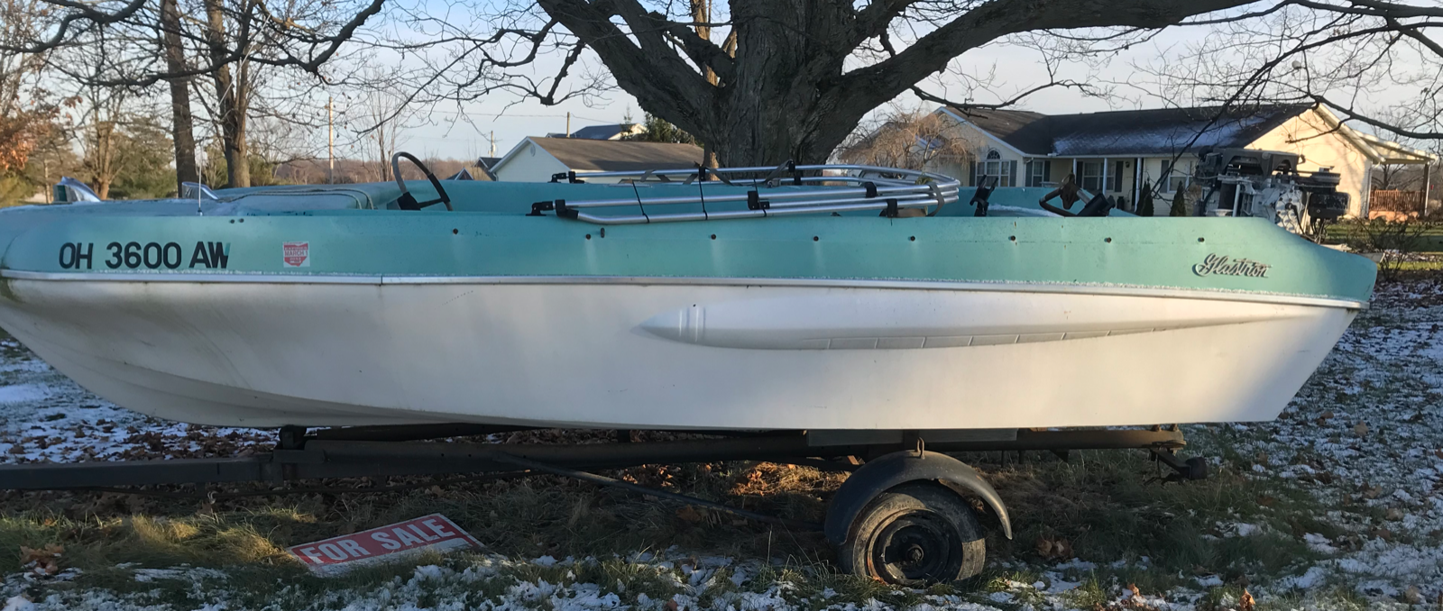 1960 Glastron Powerboat w Trailer, Wellington OH | No Fees & No Reserve