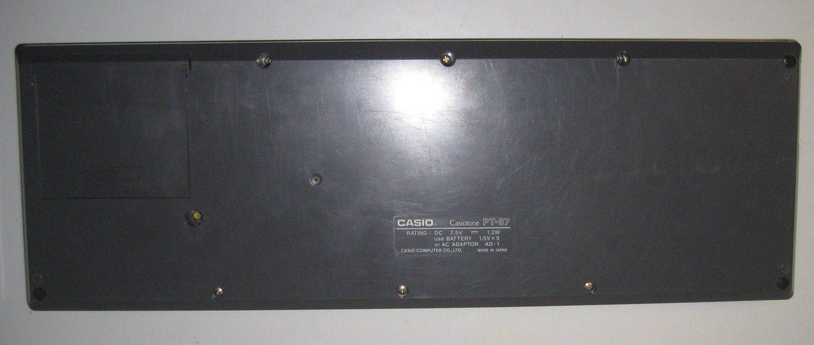 Casio Casiotone PT-87 Electronic Musical Keyboard w/ Rom Pack RO-551