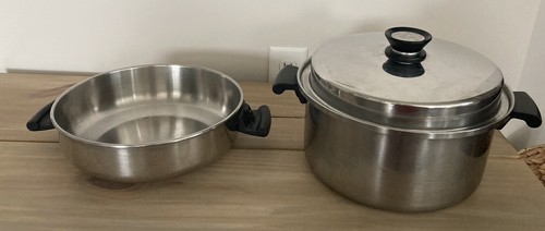 Amway Queen 3段式蒸し器 18/8ステンレス製 Amway Queen 3段式蒸し器 18/8ステンレス製 - メルカリ