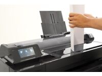 Rent an A1 colour plotter for £30 per month from 3, 6, 9, 12 months minimum