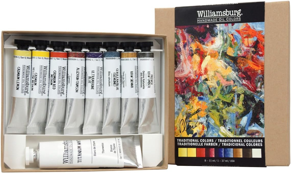 Williamsburg Oil Traditional Colors Set NEW