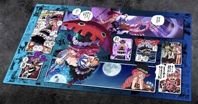 Perona One Piece Playmat With Zones OPCG TCG Card Game Play Mat _an20 NEW 