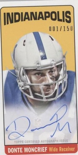 2014 Topps Donte Moncrief #138