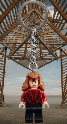 LEGO 854241 - Scarlet Witch Keychain/Keyring - Marvel Infinity Saga Superheroes