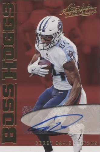 2018 Panini Absolute Corey Davis #BH-CD