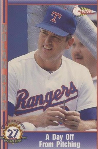 1993 Pacific Nolan Ryan Texas Express 27 Seasons - Nolan Ryan #96