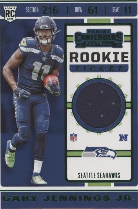 2019 Panini Contenders Gary Jennings Jr. #RTS-38