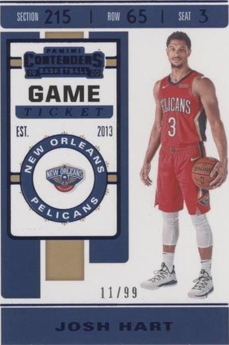 2019-20 Panini Contenders - Josh Hart #51