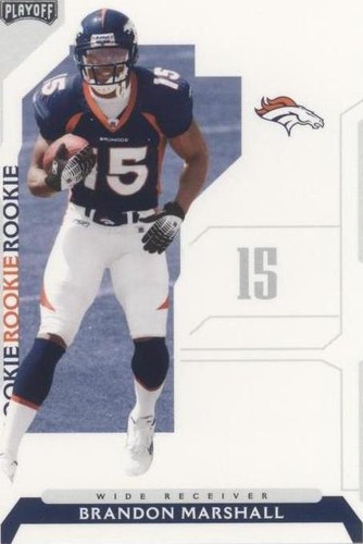 2006 Playoff NFL Playoffs Brandon Marshall #126