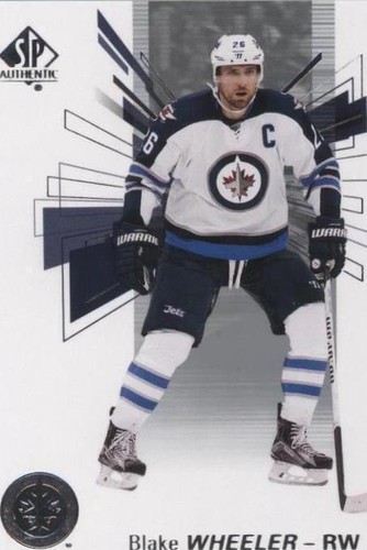 2016-17 SP Authentic - Blake Wheeler #53