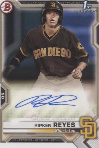 2021 Bowman - Ripken Reyes #PAPR-RR