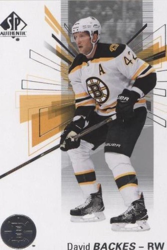 2016-17 SP Authentic - David Backes #85