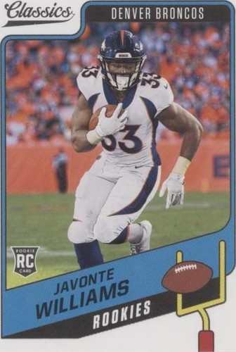 2021 Panini Classics Javonte Williams #165