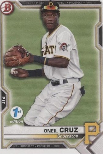 Oneil Cruz 2020 Topps Bowman 1st Edition #BFE-111 Pittsburgh