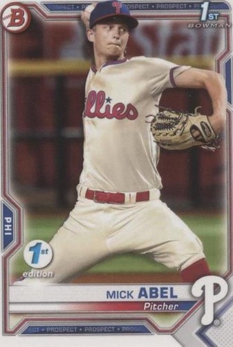 2021 Bowman 1st Edition - Mick Abel #BFE-42
