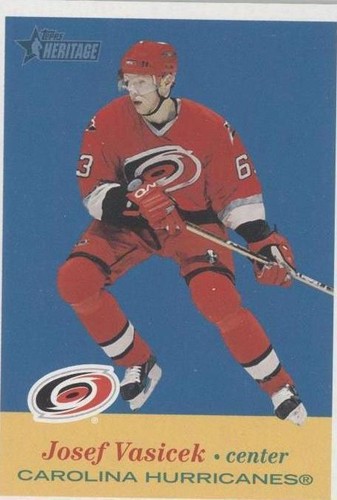 2001-02 Topps Heritage - Josef Vasicek #77