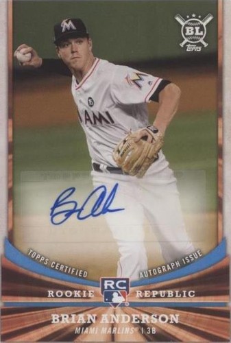 2018 Topps Big League - Brian Anderson #RR-BA