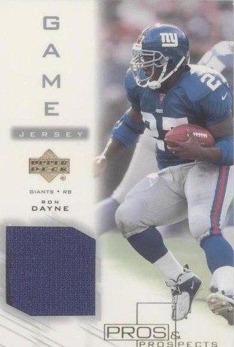 2001 Upper Deck Pros & Prospects Ron Dayne #RD-J