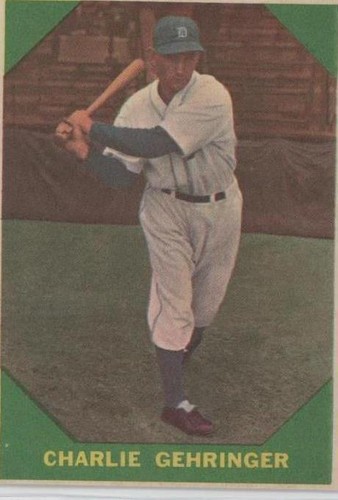 1960 Fleer Baseball Greats - Charlie Gehringer #58