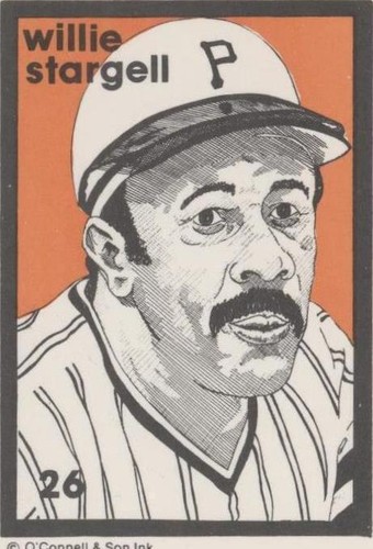 1984 O'Connell & Son Ink Series 1 - Willie Stargell #26