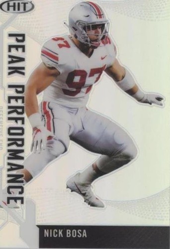 2019 Sage Hit Premier Draft Nick Bosa #PK-NB