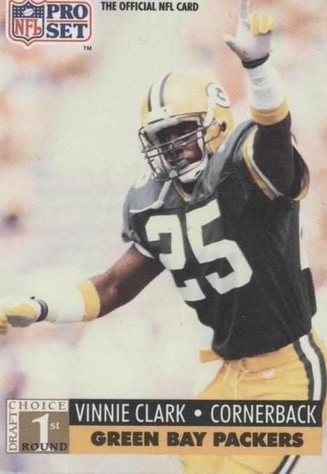 1991 Pro Set Vinnie Clark #748