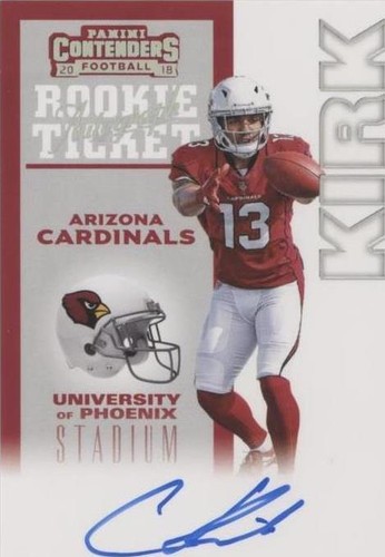 2018 Panini Contenders Christian Kirk #ANN-CK