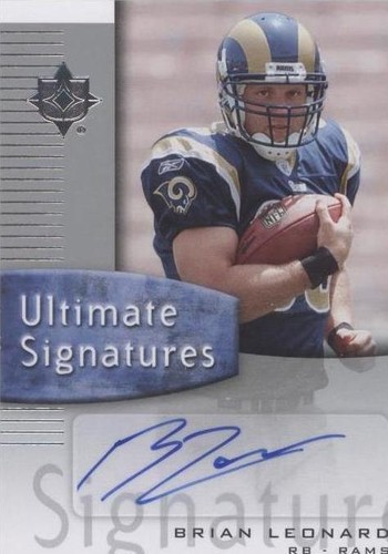 2007 Ultimate Collection Brian Leonard #US-BL