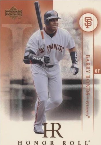 2003 Upper Deck Honor Roll - Barry Bonds #34