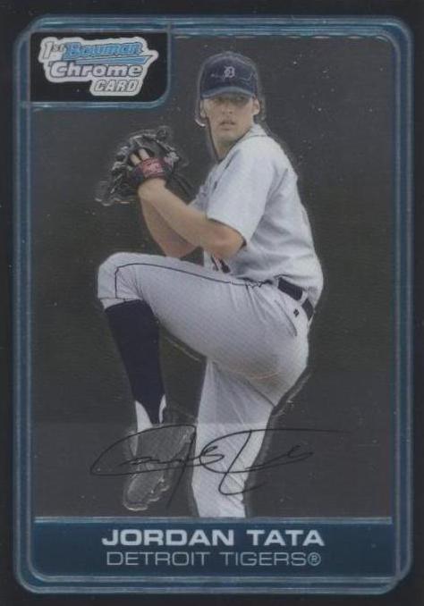 2006 Bowman Chrome - Jordan Tata #BC62