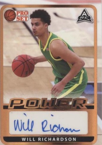 2021-22 Leaf Pro Set Power - Will Richardson #BA-WR1