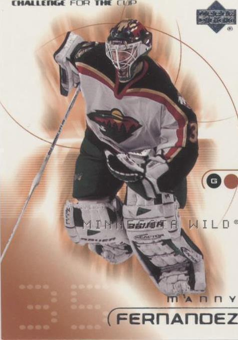 2001-02 Upper Deck Challenge for the Cup - Manny Fernandez #41