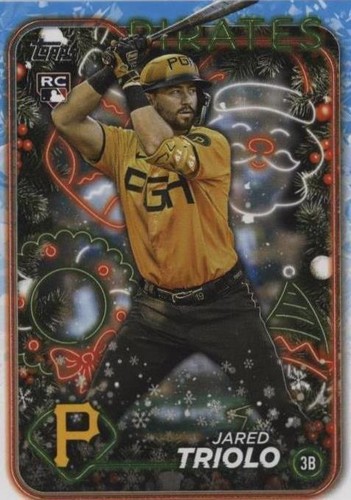 2024 Topps Holiday - Jared Triolo #H188