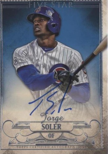 2016 Topps Five Star - Jorge Soler #FSA-JSO