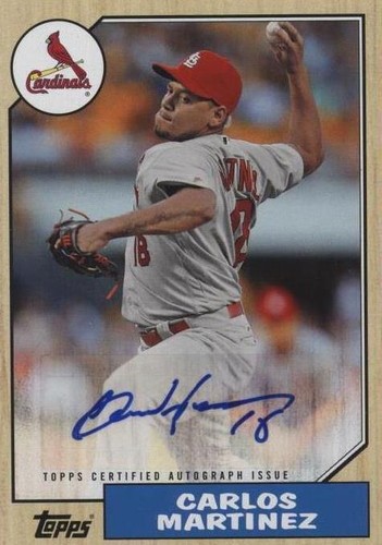 2017 Topps - Carlos Martinez #1987A-CM