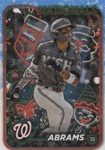 2024 Topps Holiday - C.J. Abrams #H47