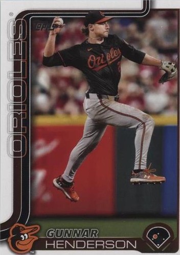 2025 Topps Series 1 Gunnar Henderson Home Field Advantage SP