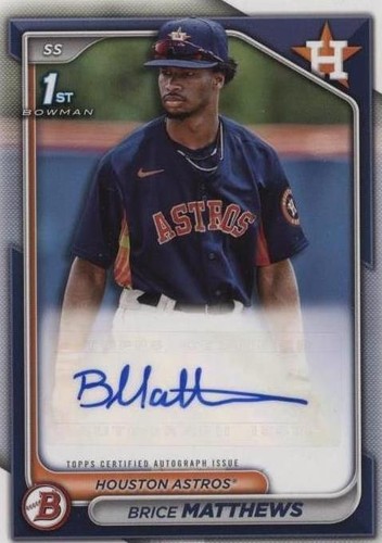 2024 Bowman - Brice Matthews #PPRA-BM