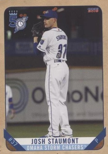 2018 Choice Omaha Storm Chasers - Josh Staumont #22