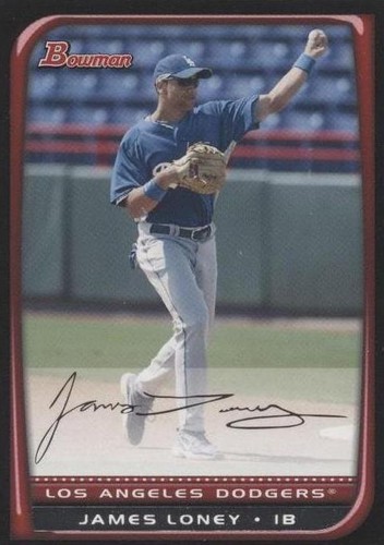 2008 Bowman - James Loney #192