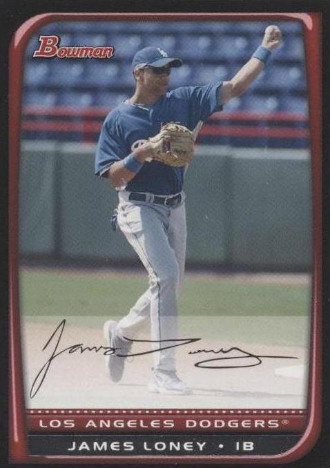Bowman 2008 - James Loney #192