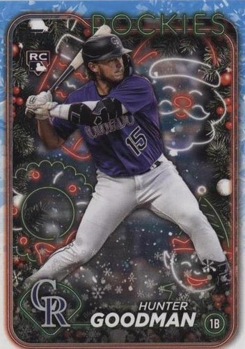 2024 Topps Holiday - Hunter Goodman #H178