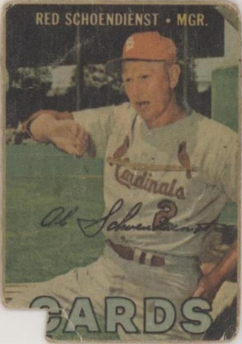 1967 Topps Venezuelan - Red Schoendienst #297