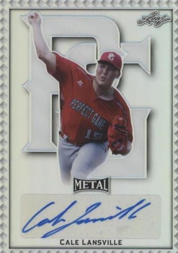 2020 Leaf Perfect Game All-American Classic - Cale Lansville #BA-CL1